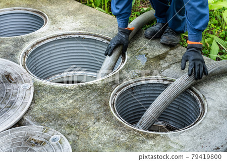 Maintenance of combined treatment septic tank for residential use Maintenance of combined treatment septic tank for residential use 79419800