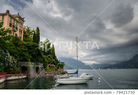Town of Varenna, Lake Como, Lombardy, Italy Town of Varenna, Lake Como, Lombardy, Italy 79421730