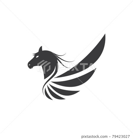 Pegasus Vector Logo Template vector illustration Pegasus Vector Logo Template vector illustration 79423027