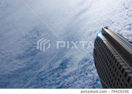 《Hiroshima City》 Towering skyscrapers and sky 79426298