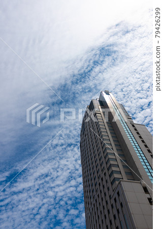 《Hiroshima City》 Towering skyscrapers and sky 79426299