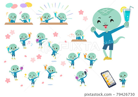 蛇男孩在酒會上設置 蛇男孩在酒會上設置 79426730