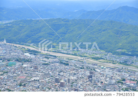 北陸新幹線小牧橋上田站周邊景色（長野縣上田市） [2021.6] 79428553