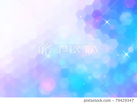 閃耀的幾何抽象背景 79429347