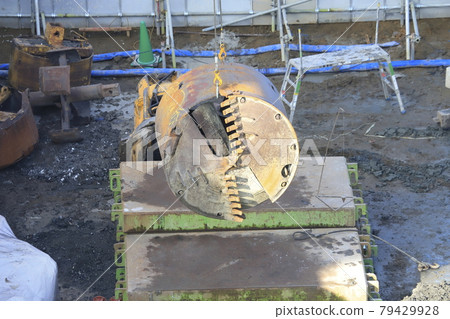 建築工地基礎工作土方鑽頭 建築工地基礎工作土方鑽頭 79429928