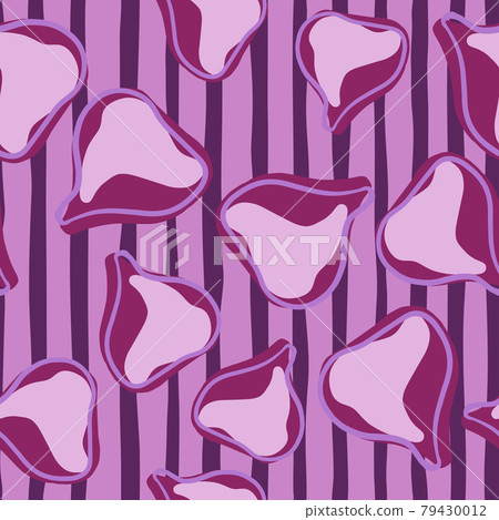 Creative seamless pattern with random fig fruit... - Stock Illustration ...