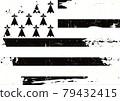 Brittany scratched Flag 79432415