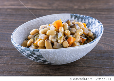 Gomoku cooked beans Gomoku cooked beans 79435274