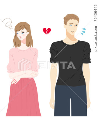 Annoyed couple Annoyed couple 79436443