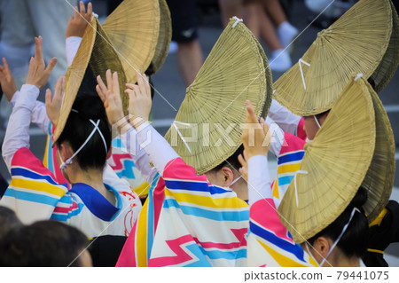 Awa Odori in Tokushima Prefecture held every August 79441075