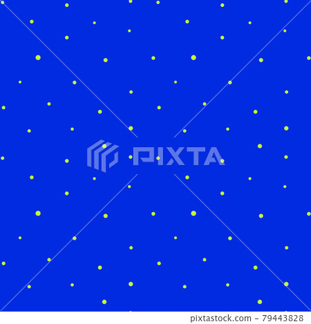 of seamless pattern with small white dots covering bright blue background 79443828