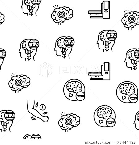 Stroke Health Problem Vector Seamless Pattern Stroke Health Problem Vector Seamless Pattern 79444482