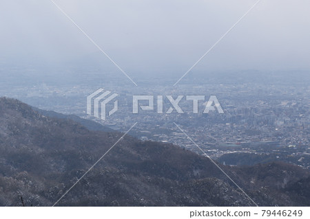 Kyoto city area from Tousendai parking lot 79446249