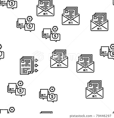 Procurement Process Vector Seamless Pattern Procurement Process Vector Seamless Pattern 79446297