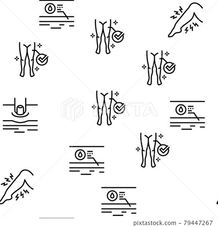 Edema Disease Symptom Vector Seamless Pattern Edema Disease Symptom Vector Seamless Pattern 79447267