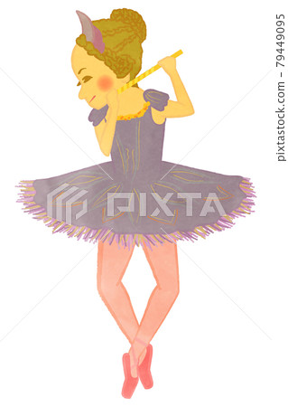 芭蕾胡桃夾子,蘆笛舞 芭蕾胡桃夾子,蘆笛舞 79449095
