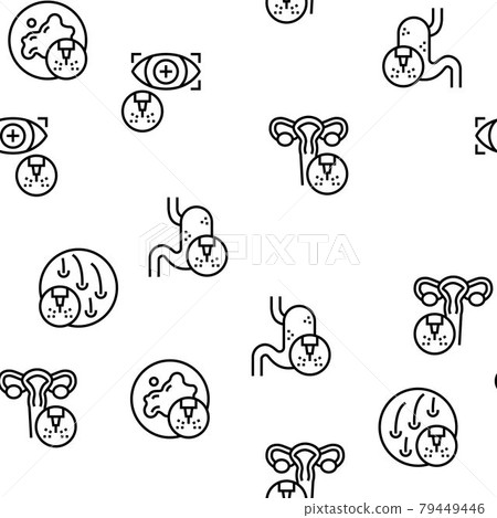 Laser Therapy Service Vector Seamless Pattern Laser Therapy Service Vector Seamless Pattern 79449446