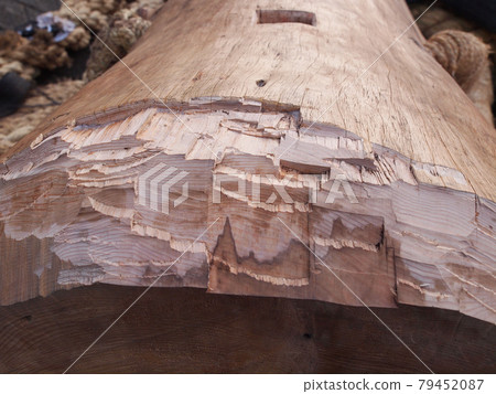 Suwa Taisha Shrine Yamadashi Onbashira 79452087