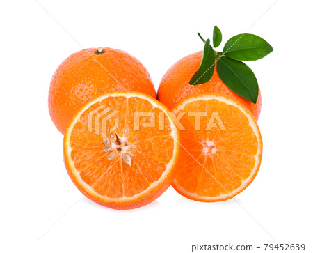 mandarin orange isolated on white background mandarin orange isolated on white background 79452639