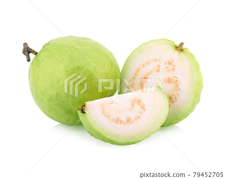 Guava (tropical fruit) isolared on white background 79452705