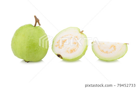 Guava (tropical fruit) isolared on white background 79452733