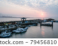 Freshwater river in the sunset 79456810
