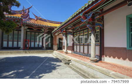 Beautiful Taipei Confucius Temple and blue sky in Taipei, Taiwan. Beautiful Taipei Confucius Temple and blue sky in Taipei, Taiwan. 79457999