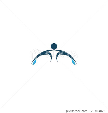 Swim. Swimming icon  logo design concept illustration 79463878