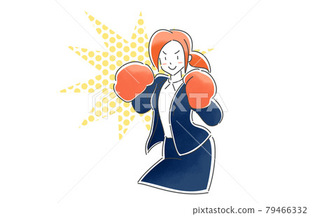 Women's suit with boxing gloves 79466332