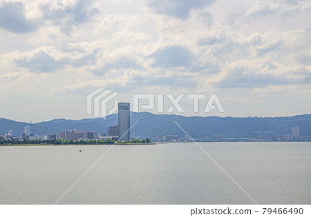Lake Biwa in Shiga Prefecture Lake Biwa in Shiga Prefecture 79466490
