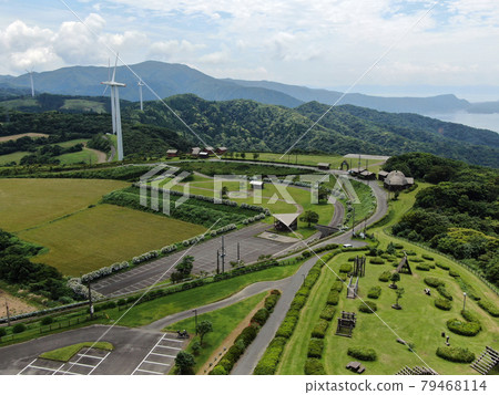 從Kihoku上市公園上方的天空 從Kihoku上市公園上方的天空 79468114