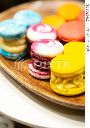 Colorful macaroon painter Colorful macaroon painter 79470308