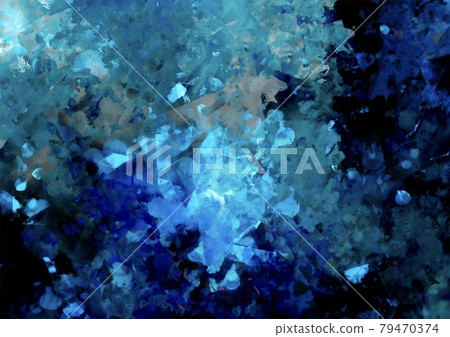 Glittering light blue gem texture background that shines in the dark 79470374