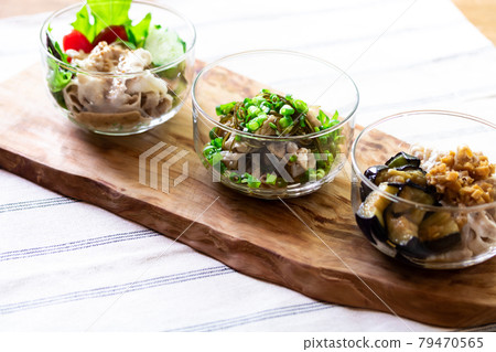 Jinhua pork cold shabu-shabu arrangement 3 types 79470565