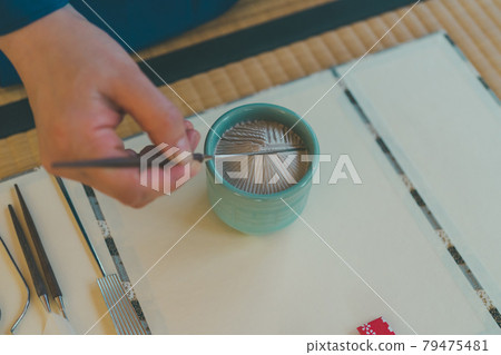 榻榻米 女生 女孩 79475481