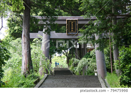 通往伊豆山神社的石階（靜岡縣熱海市） 79475998