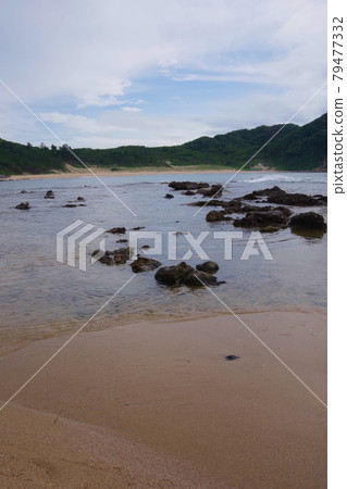 日本海琴引濱唱歌沙岩地區京丹後市 79477332