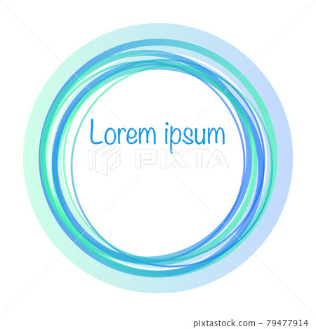 Circle blue gradient abstract banner template Circle blue gradient abstract banner template 79477914