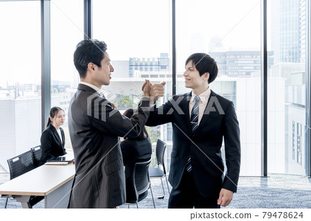 Business image Goo Touch greetings Business image Goo Touch greetings 79478624