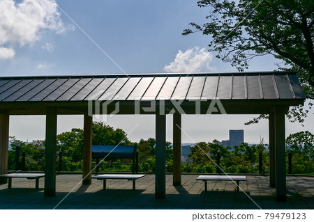 Hill with a view of Mt. Utatsu 79479123