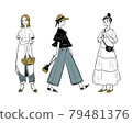 Women enjoying fashion 79481376