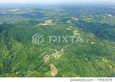沿大隅湖垂水南之裡線的鳥瞰圖 沿大隅湖垂水南之裡線的鳥瞰圖 79483076