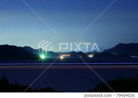 View of Tobishima Kaido and Shikoku from Oshiba Island 79484026