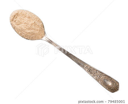 apple pectin powder in silver spoon cutout apple pectin powder in silver spoon cutout 79485001