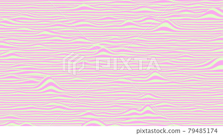 Abstract waves background in pink and white colors. Striped surface with wavy distortion effect, vector illustration. Abstract waves background in pink and white colors. Striped surface with wavy distortion effect, vector illustration. 79485174