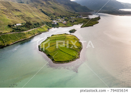 Aerial view of the Townland of Illancreeve, Lackaduff - County Donegal, Ireland Aerial view of the Townland of Illancreeve, Lackaduff - County Donegal, Ireland 79485634