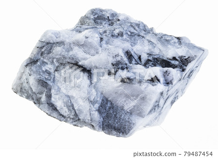 rough magnesite stone on white rough magnesite stone on white 79487454