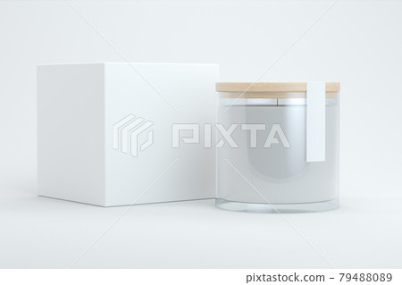 蠟燭容器純樣機背景 蠟燭容器純樣機背景 79488089