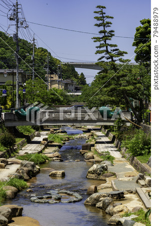 玉造溫泉 玉湯川 形玉儿島 島根縣松江市 79488979