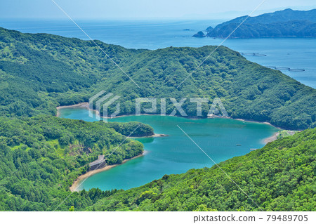 【三重島展望台的風景】三重縣渡來郡南瀨町三重志摩天地 【三重島展望台的風景】三重縣渡來郡南瀨町三重志摩天地 79489705